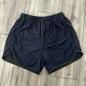 Outdoor Voices Dark Blue Athletic Shorts